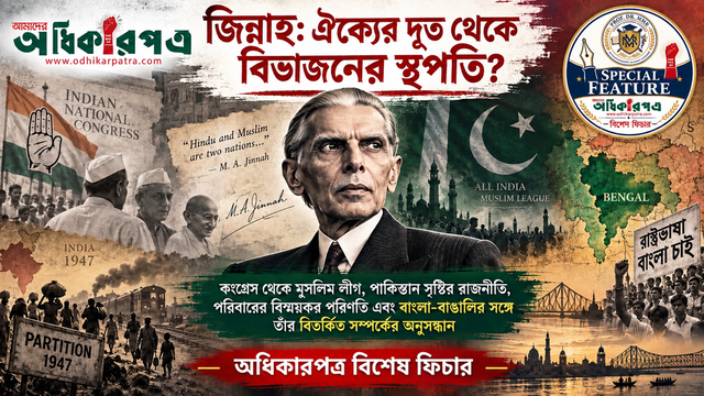জিন্নাহ: ঐক্যের দূত থেকে বিভাজনের স্থপতি? - তিনপর্ব একসাথে